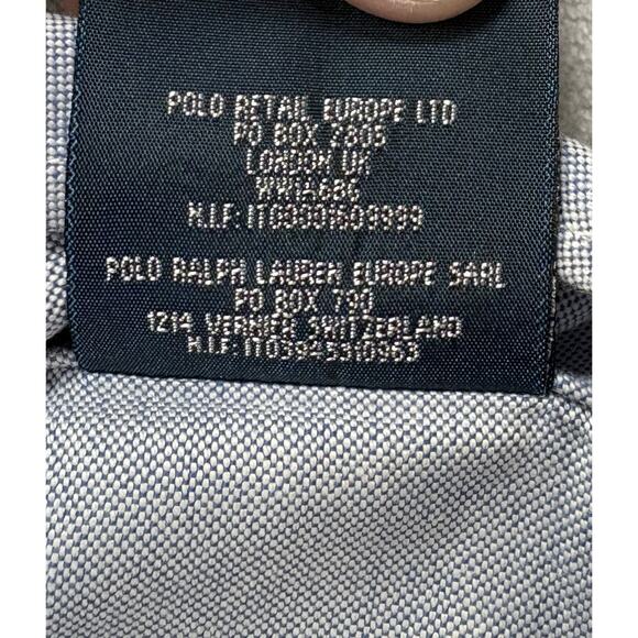 Ralph Lauren Classic Boys Button Down Dress Shirt Size 10 Blue - Picture 8 of 8